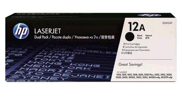 HP惠普12A原裝硒鼓黑色Q2612AF